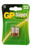 GP GP910A Super Alkalin 2x LR1 1-2AA Yarım Kalem Pil 